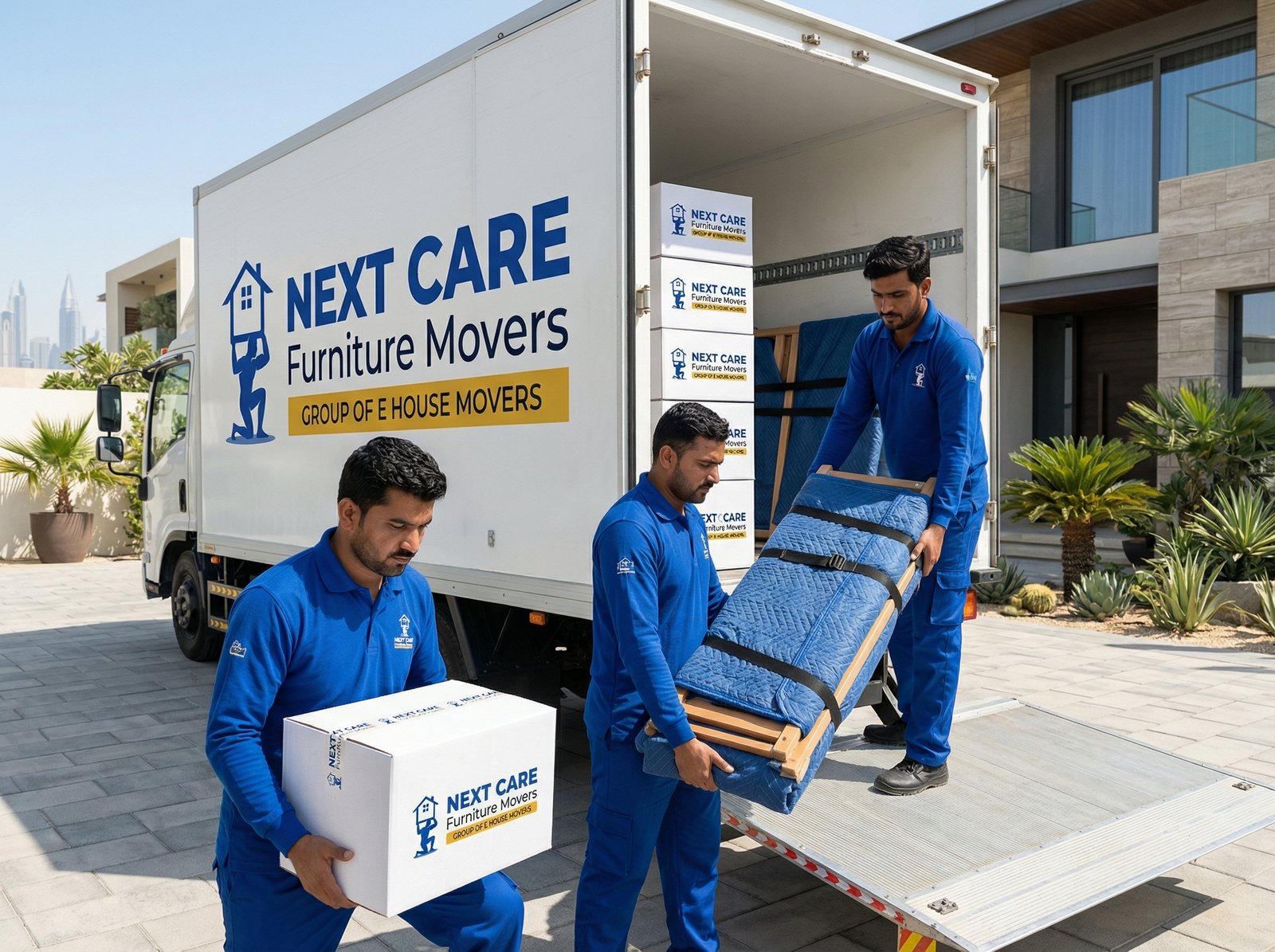 Apartment movers in Dubai — Next Care Movers