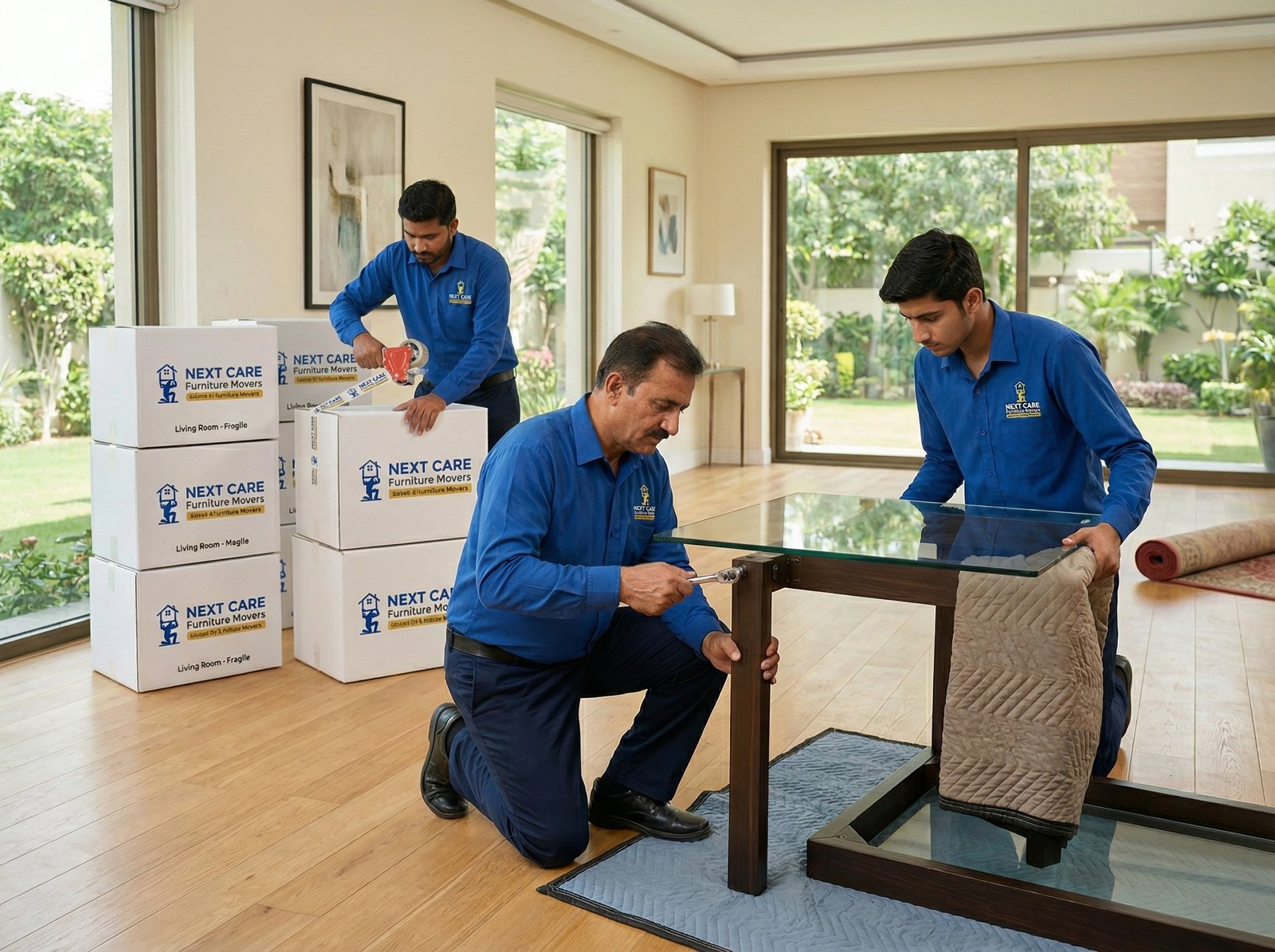 Furniture movers in Dubai — Next Care Movers
