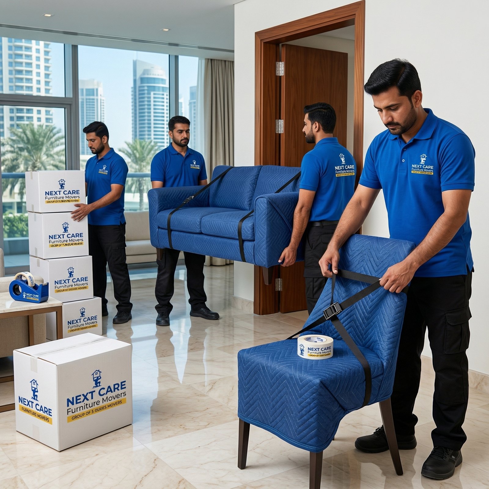 Office movers in Dubai — Next Care Movers