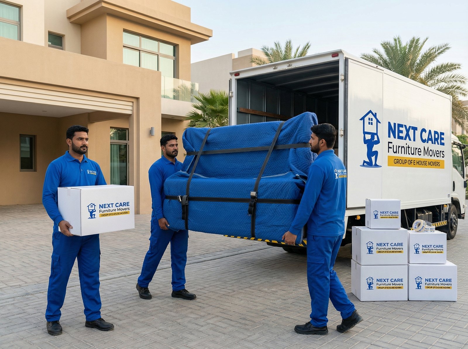 Villa movers in Dubai — Next Care Movers